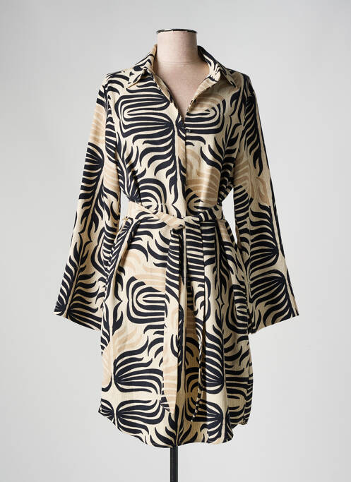 Rochie scurtă bej YAYA femeie