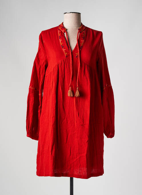 Rochie scurtă portocaliu RUE MAZARINE femeie