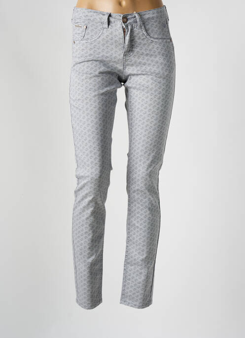 Blugi cu croială slim gri CREAM femeie