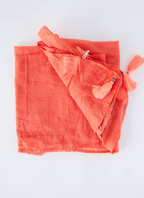 Pareo portocaliu LARA-ETHNICS femeie