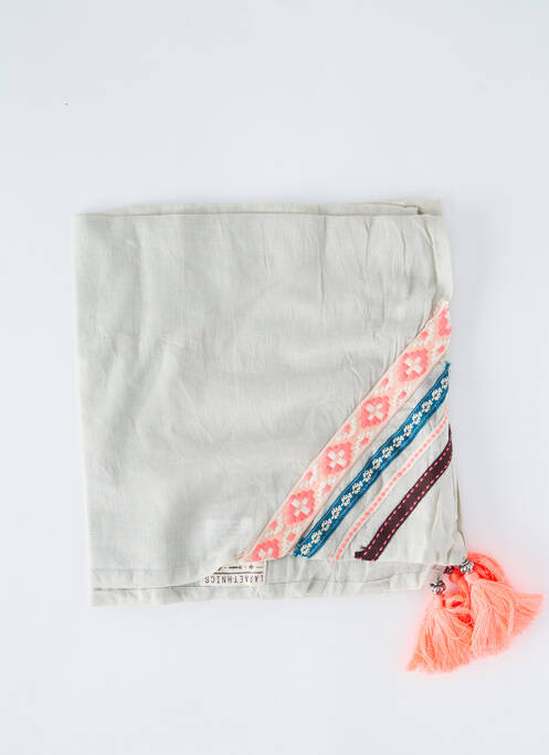 Pareo gri LARA-ETHNICS femeie