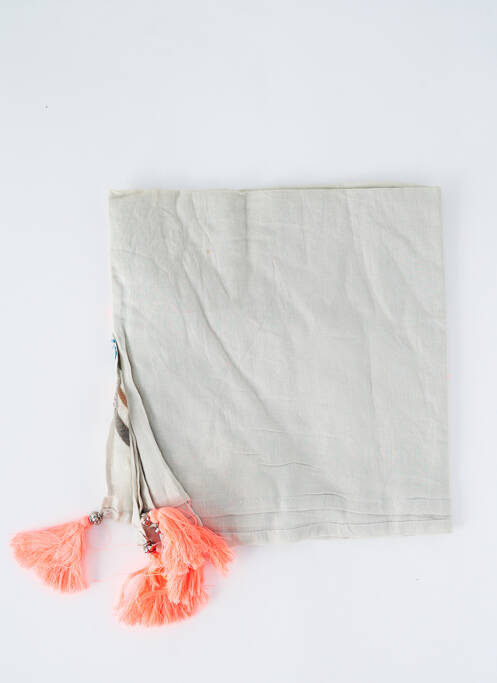 Pareo gri LARA-ETHNICS femeie