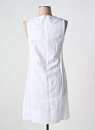 Rochie midi fără mâneci fără mâneci alb ESPRIT DE LA MER femeie