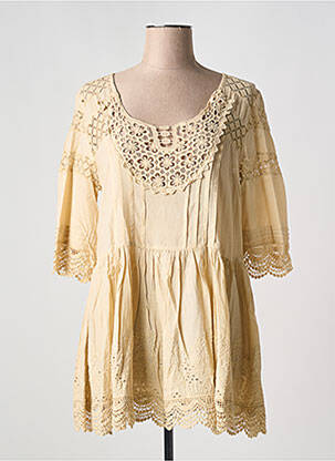 Rochie de plajă bej PINK P femeie