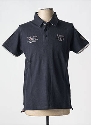 Polo negru ESPRIT DE LA MER bărbat