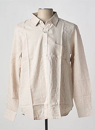 Cămașă cu mâneci lungi bej ESPRIT DE LA MER bărbat