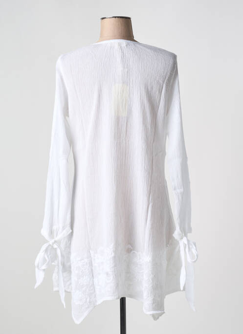 Rochie de plajă alb LARA-ETHNICS femeie