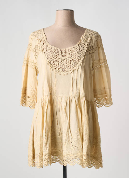 Rochie de plajă bej PINK P femeie