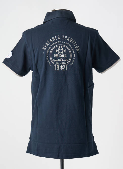 Polo albastru ESPRIT DE LA MER bărbat