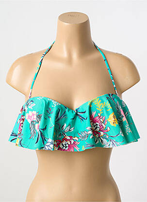 Sutien de costum de baie top sutien modelat top sutien modelat verde SEAFOLLY femeie