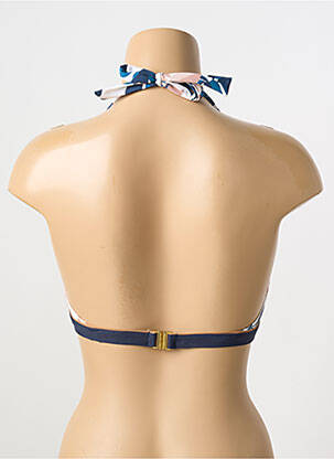 Sutien de costum de baie top triunghiuri top triunghiuri bej LIVIA femeie