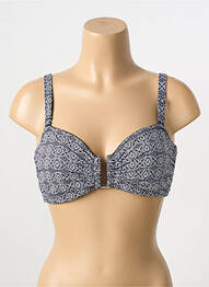 Sutien de costum de baie top bentiță top bentiță albastru GRAIN DE SABLE femme