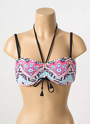 Sutien de costum de baie top bentiță top bentiță roz SEAFOLLY femeie