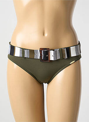 Chiloți de baie verde GRAIN DE MALICE femeie