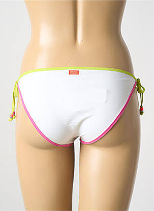 Chiloți de baie bikini bikini alb BANANA MOON femeie