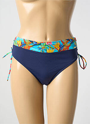 Chiloți de baie albastru GRAIN DE SABLE femeie