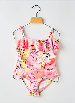 Costum de baie dintr-o singură piesă roz BANANA MOON fată