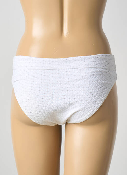 Chiloți de baie alb GRAIN DE SABLE femeie