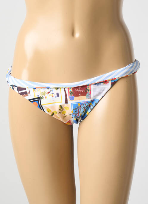 Chiloți de baie albastru SEAFOLLY femeie