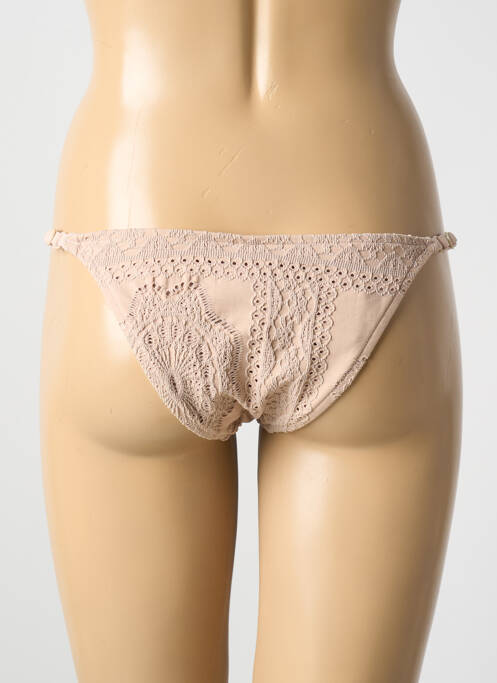 Chiloți de baie bej SEAFOLLY femeie