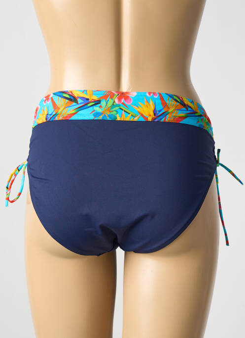 Chiloți de baie albastru GRAIN DE SABLE femeie