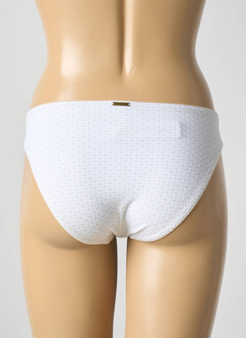 Chiloți de baie alb GRAIN DE SABLE femeie