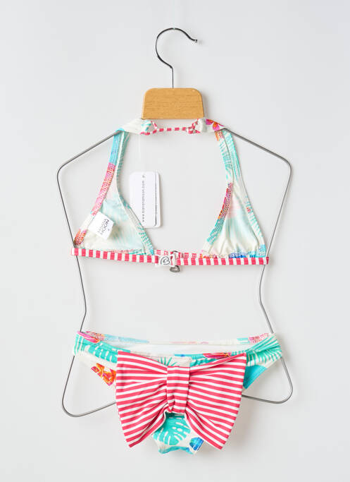 Costum de baie din două piese albastru BANANA MOON fată