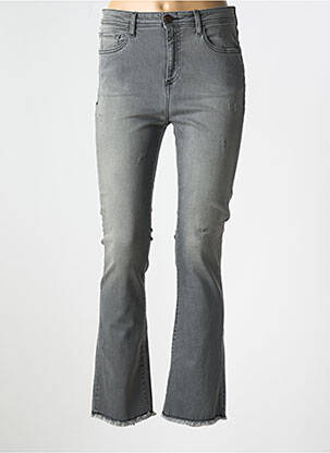 Blugi bootcut gri MAYJUNE femeie