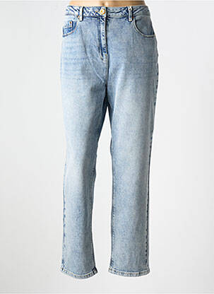 Blugi cu croială dreaptă albastru LEDERER femeie