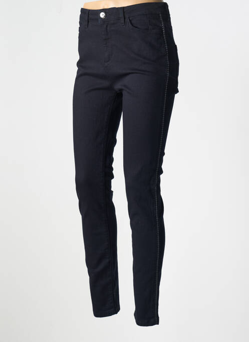 Pantalon slim negru MAYBE femeie