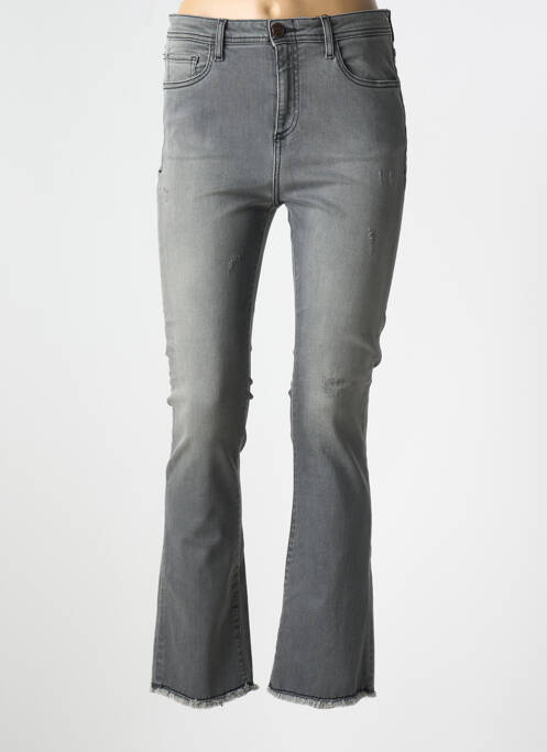 Blugi bootcut gri MAYJUNE femeie