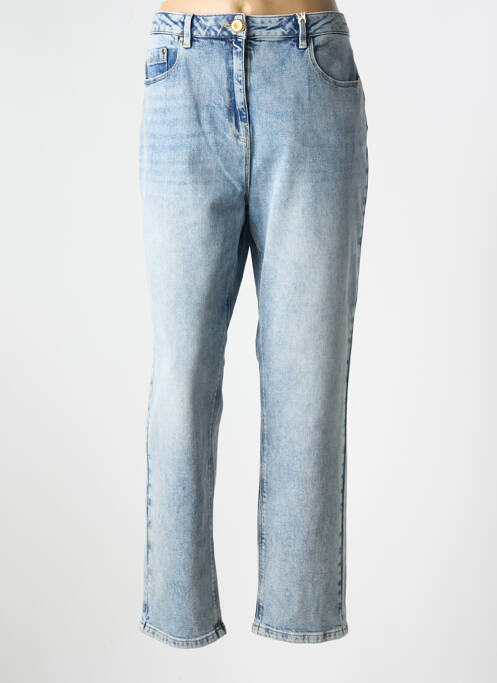 Blugi cu croială dreaptă albastru LEDERER femeie