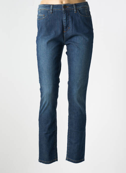 Blugi cu croială slim albastru MAYJUNE femeie