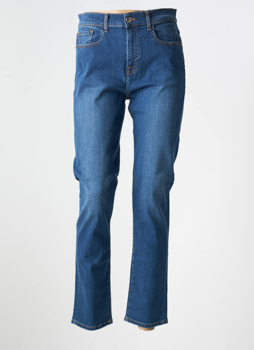 Blugi cu croială slim albastru MAYJUNE femeie