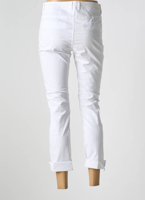 Pantalon 7/8 alb MAYJUNE femeie