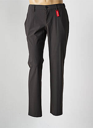 Pantalon slim elasticitate mărime normală gri ALBERTO homme