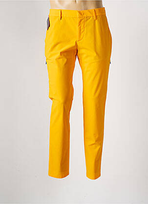 Pantalon slim galben ALBERTO bărbat