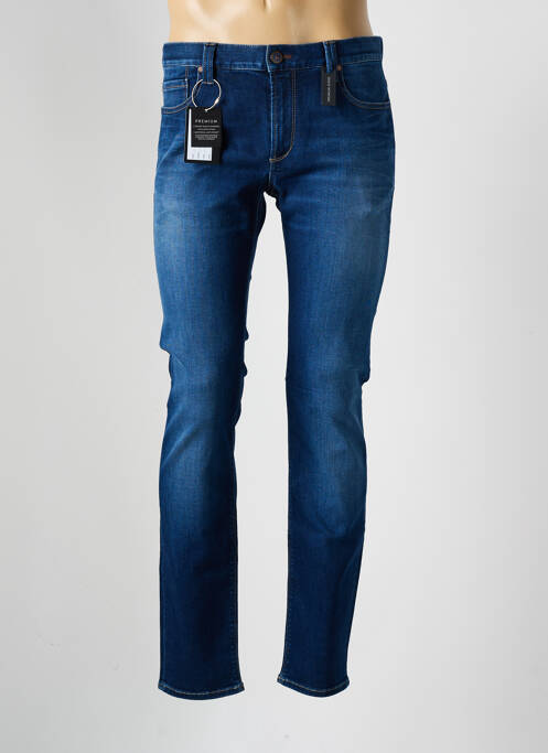 Blugi cu croială slim albastru ALBERTO bărbat