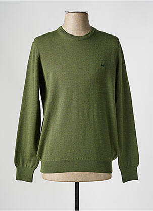 Pulover elasticitate mâneci lungi verde BROWN JURY bărbat