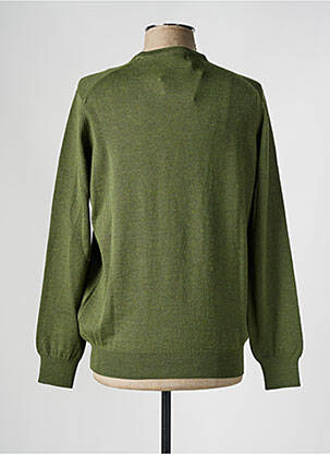 Pulover elasticitate mâneci lungi verde BROWN JURY bărbat