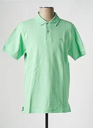 Polo elasticitate mâneci scurte verde BROWN JURY bărbat