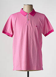 Polo elasticitate mâneci scurte roz BROWN JURY homme