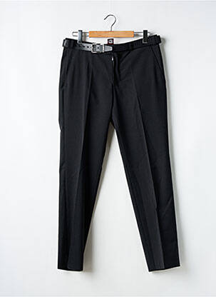 Pantalon drept țesătură melanj mărime normală negru M.E.N.S bărbat