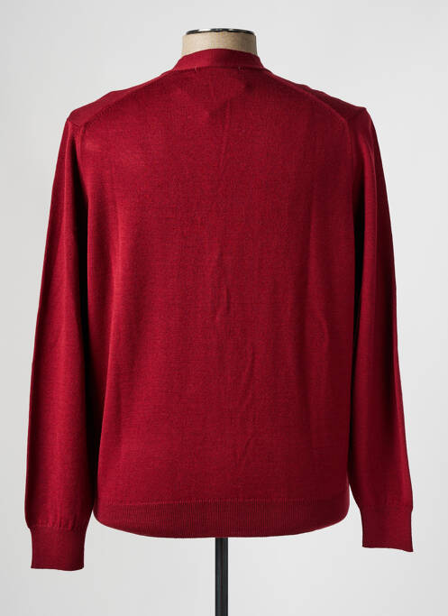 Vestă cu mâneci lungi roșu BROWN JURY bărbat