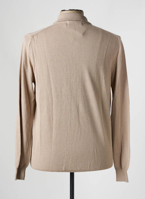 Vestă cu mâneci lungi bej BROWN JURY bărbat