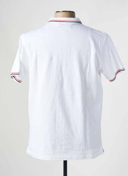 Polo alb BROWN JURY bărbat