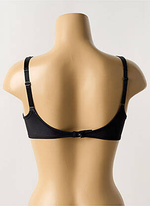 Sutien efect material satinat sutien cupe întregi cu decolteu înalt negru TRIUMPH femeie