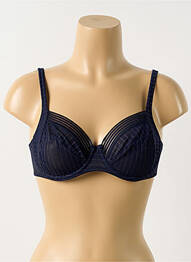 Sutien bretea multi poziție top triunghiuri albastru MARIE JO femme