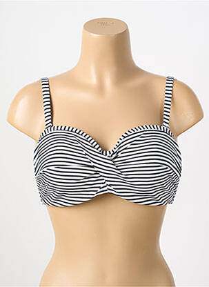 Sutien de costum de baie top sutien modelat top sutien modelat negru PANACHE femeie