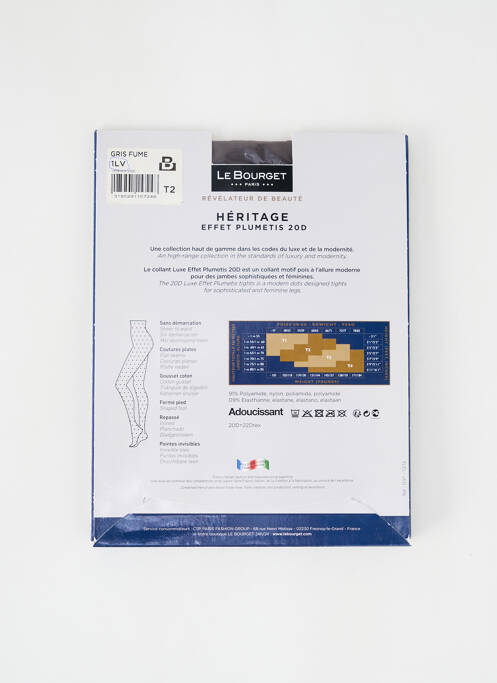 Colanți gri LE BOURGET femeie